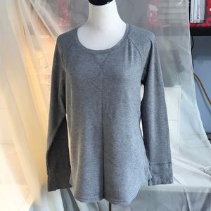 Gray-long sleeve top- 16/18